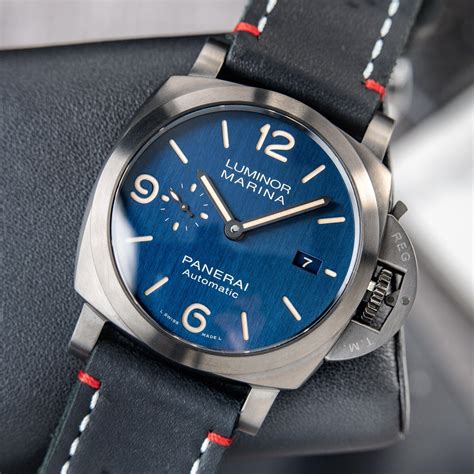 pam 1109 panerai|Panerai luminor marina blue dial.